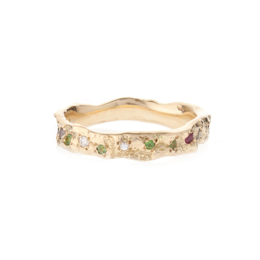 14ct Four Season Eternity Hawthorn Ring