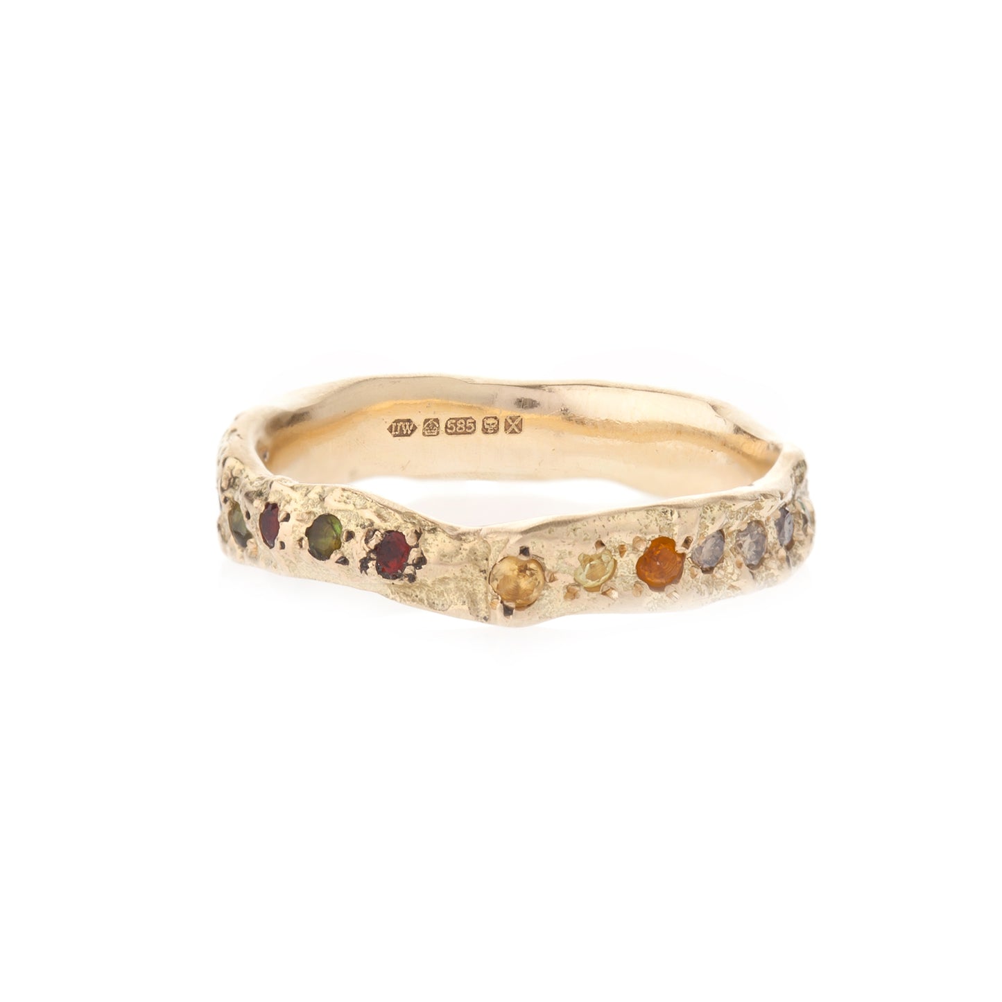 14ct Four Season Eternity Hawthorn Ring