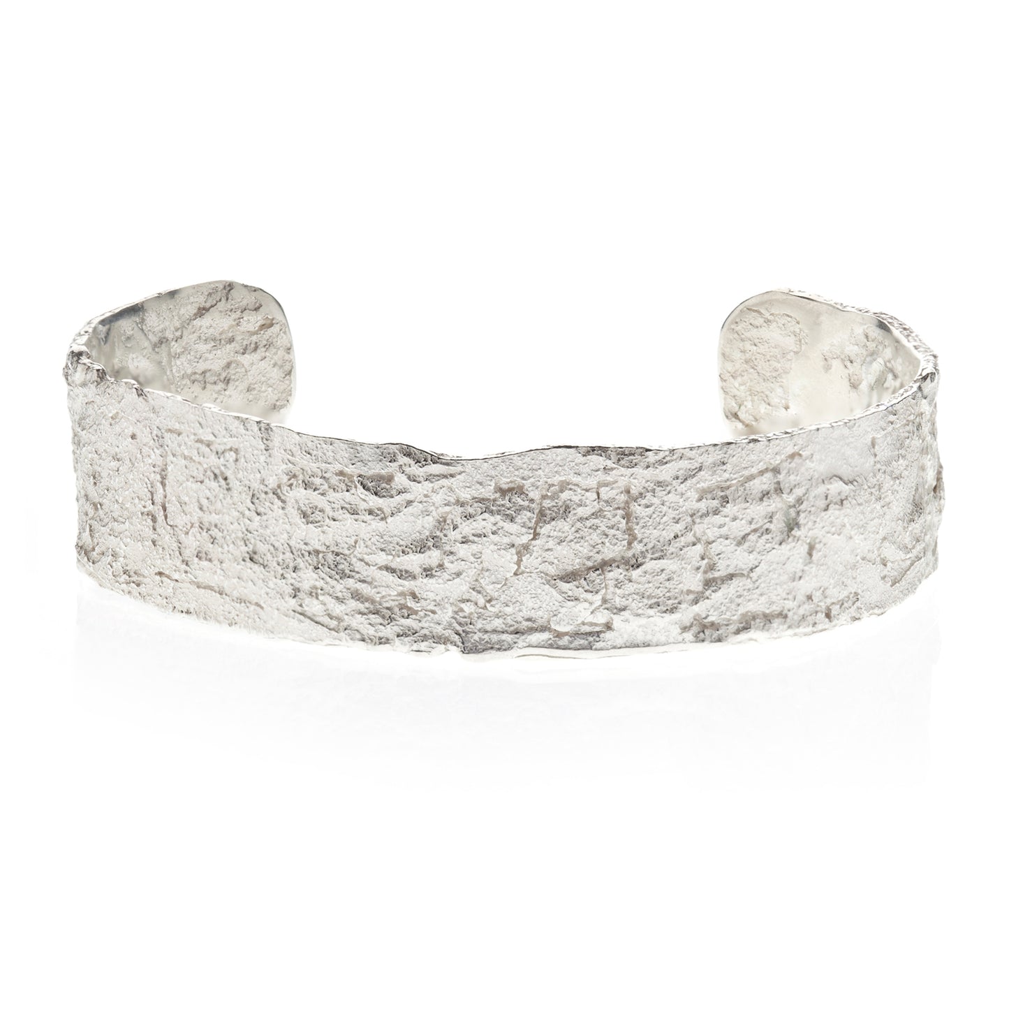 Beech cuff - silver