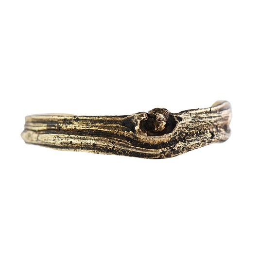 Oak Knot Cuff in Bronze