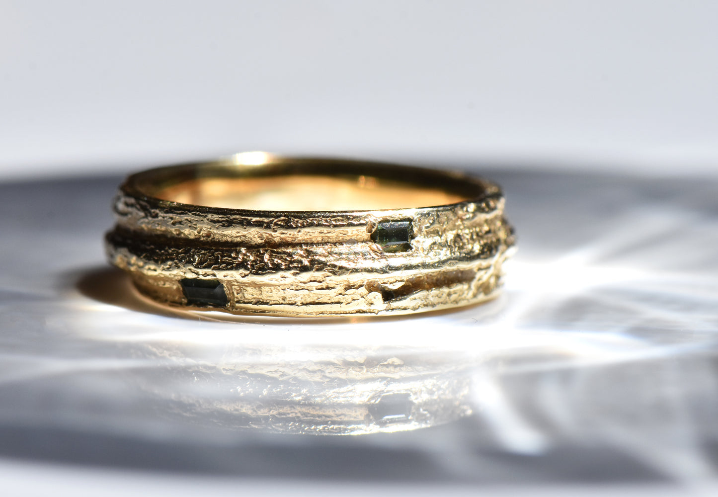 Tourmaline Baguette Ring