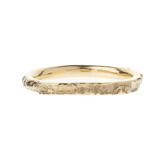 9ct Gold Skinny Hawthorn Ring