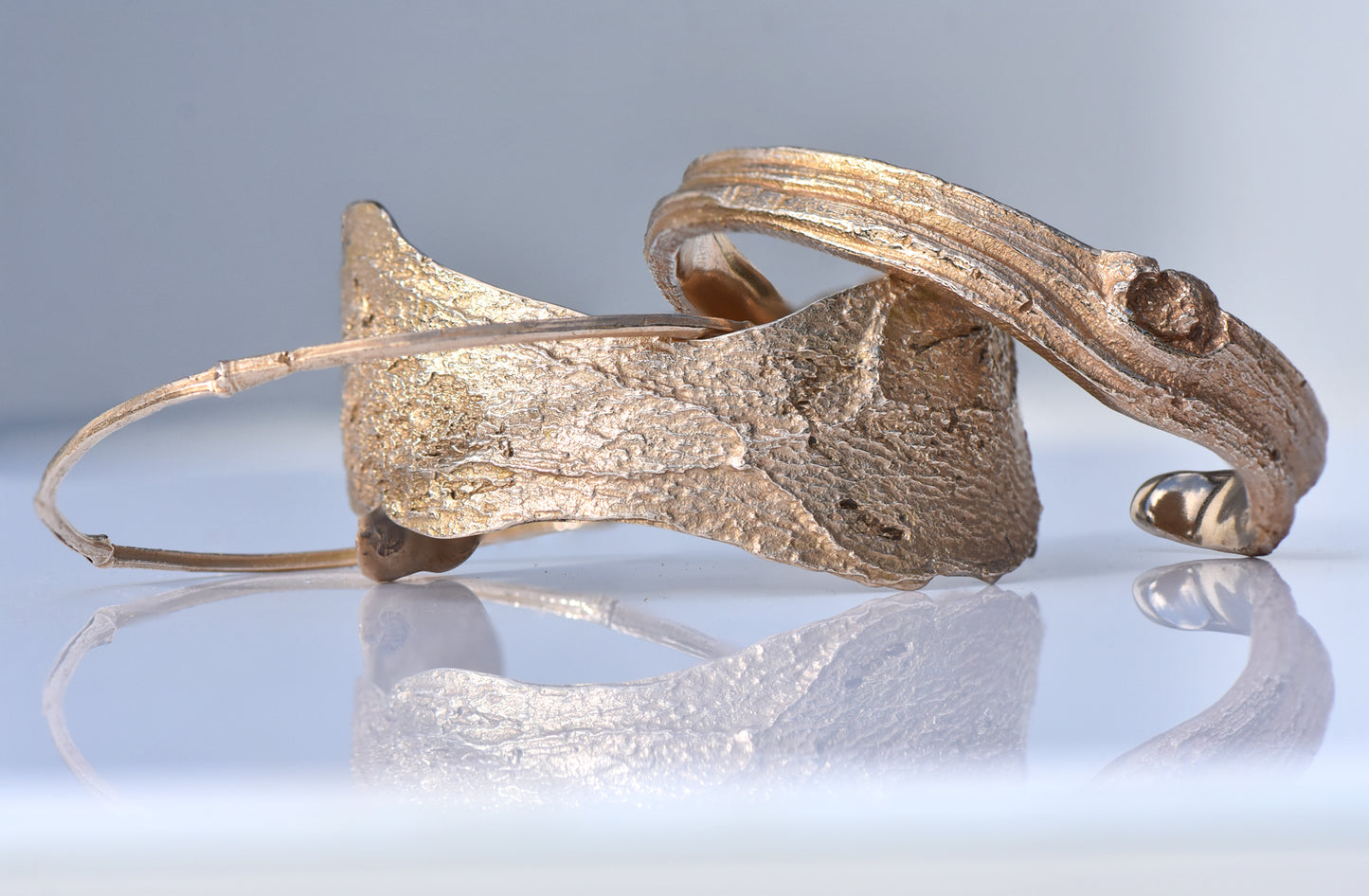 Princess London Plane Cuff in Bronze