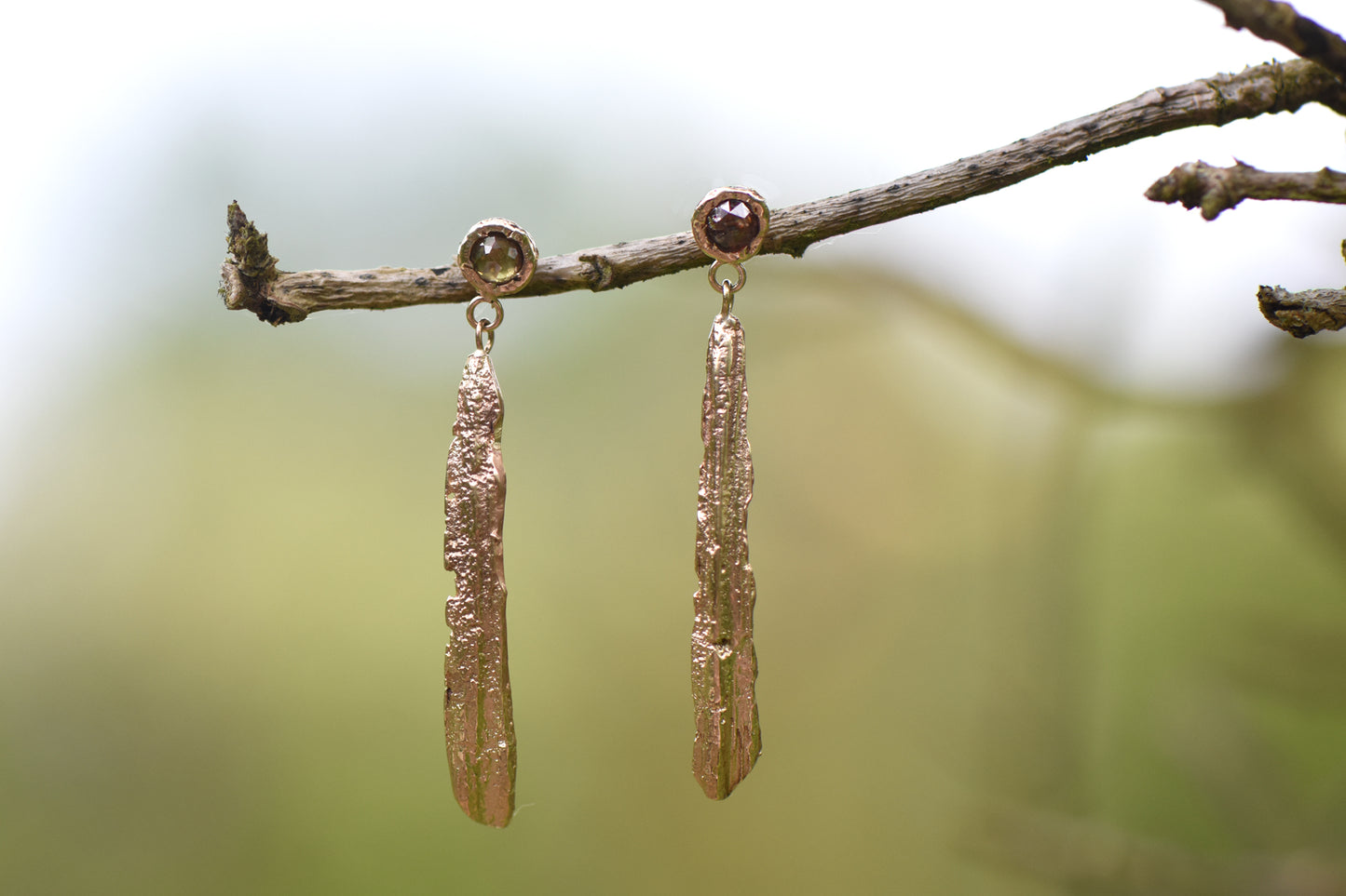 Diamond Drop Earrings