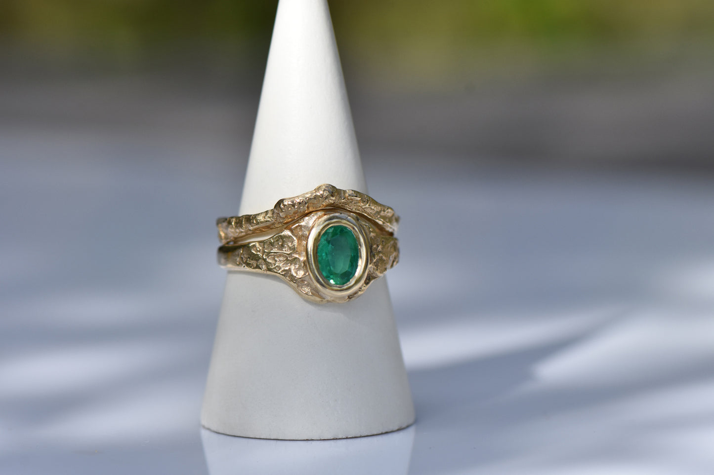 9ct Oak Signet Ring