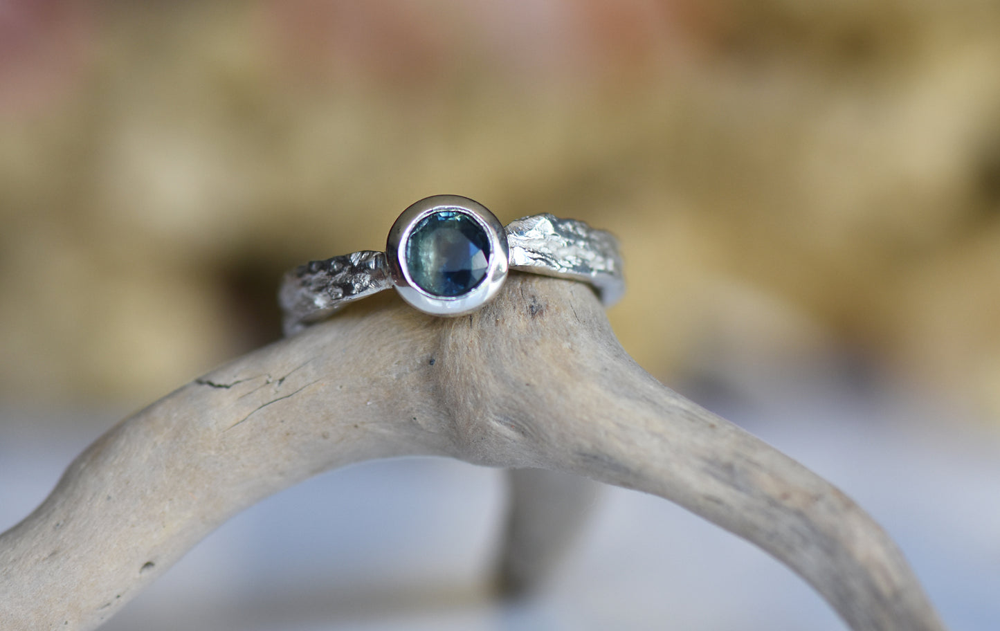 Silver London Plane and Sapphire