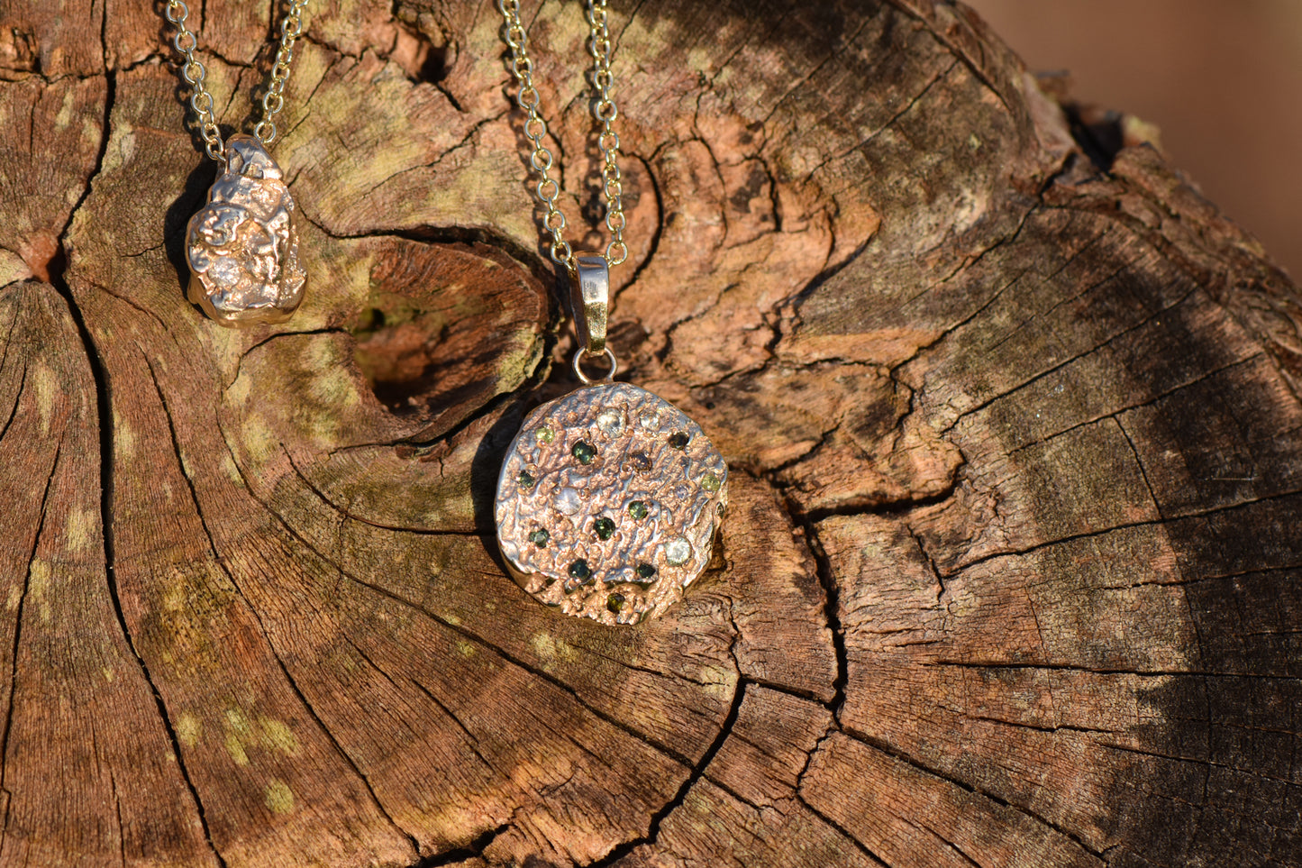 London Plane Disc Necklace