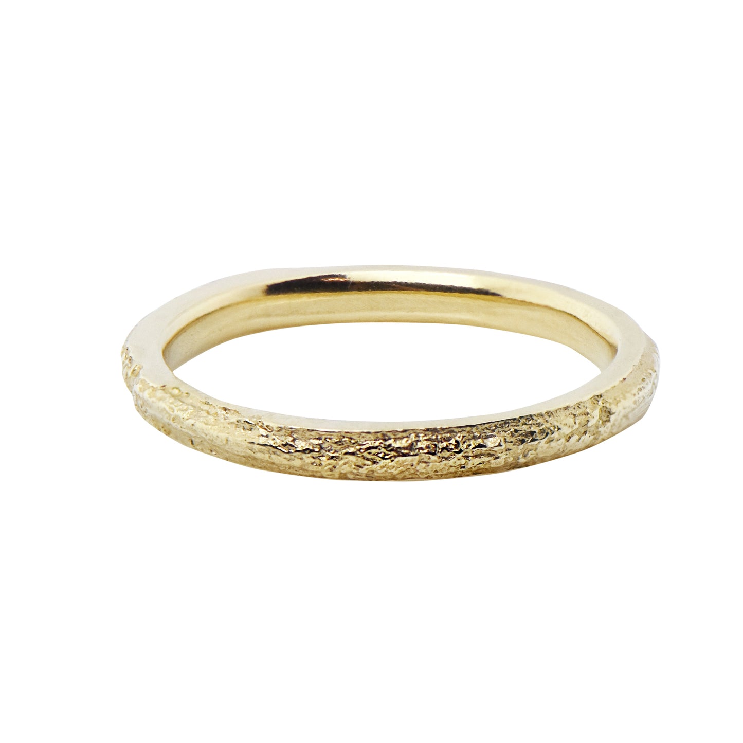 Skinny Oak Ring in 9ct Gold