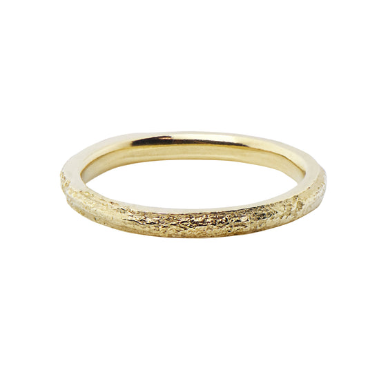Skinny Oak Ring in 9ct Gold
