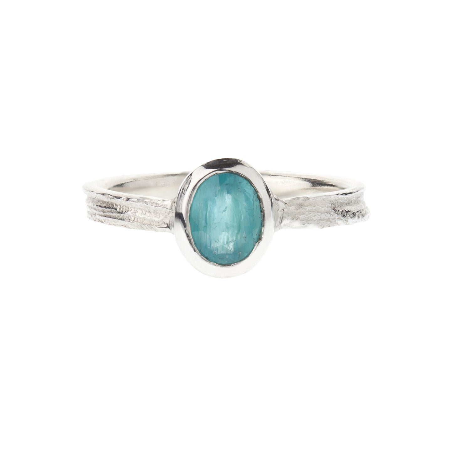 Silver Oak and Grandidierite Ring