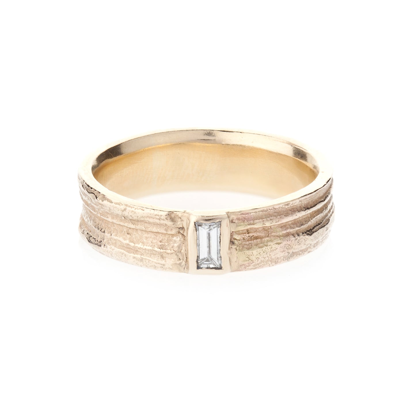 Oak Baguette Diamond Ring