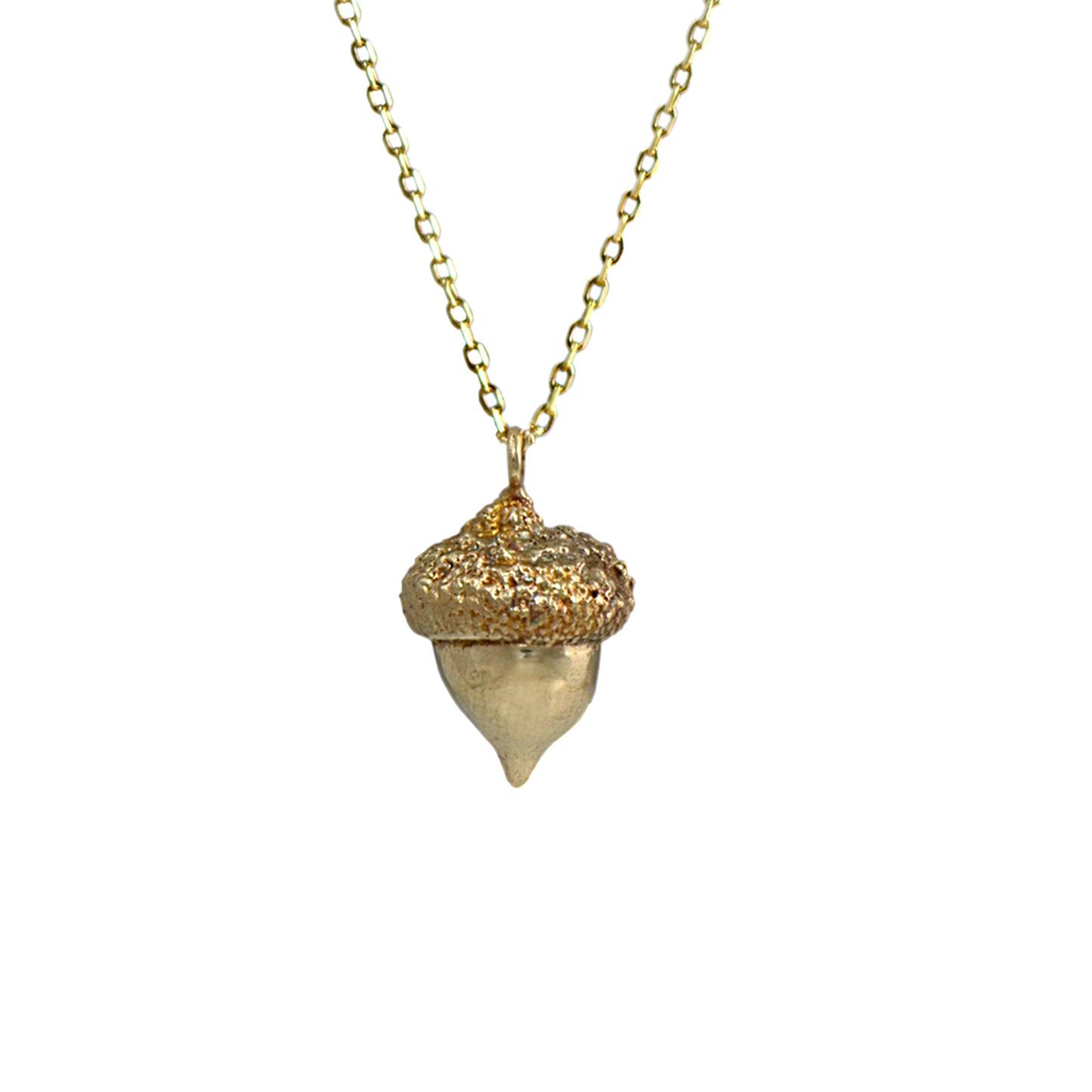 Bronze Acorn Necklace