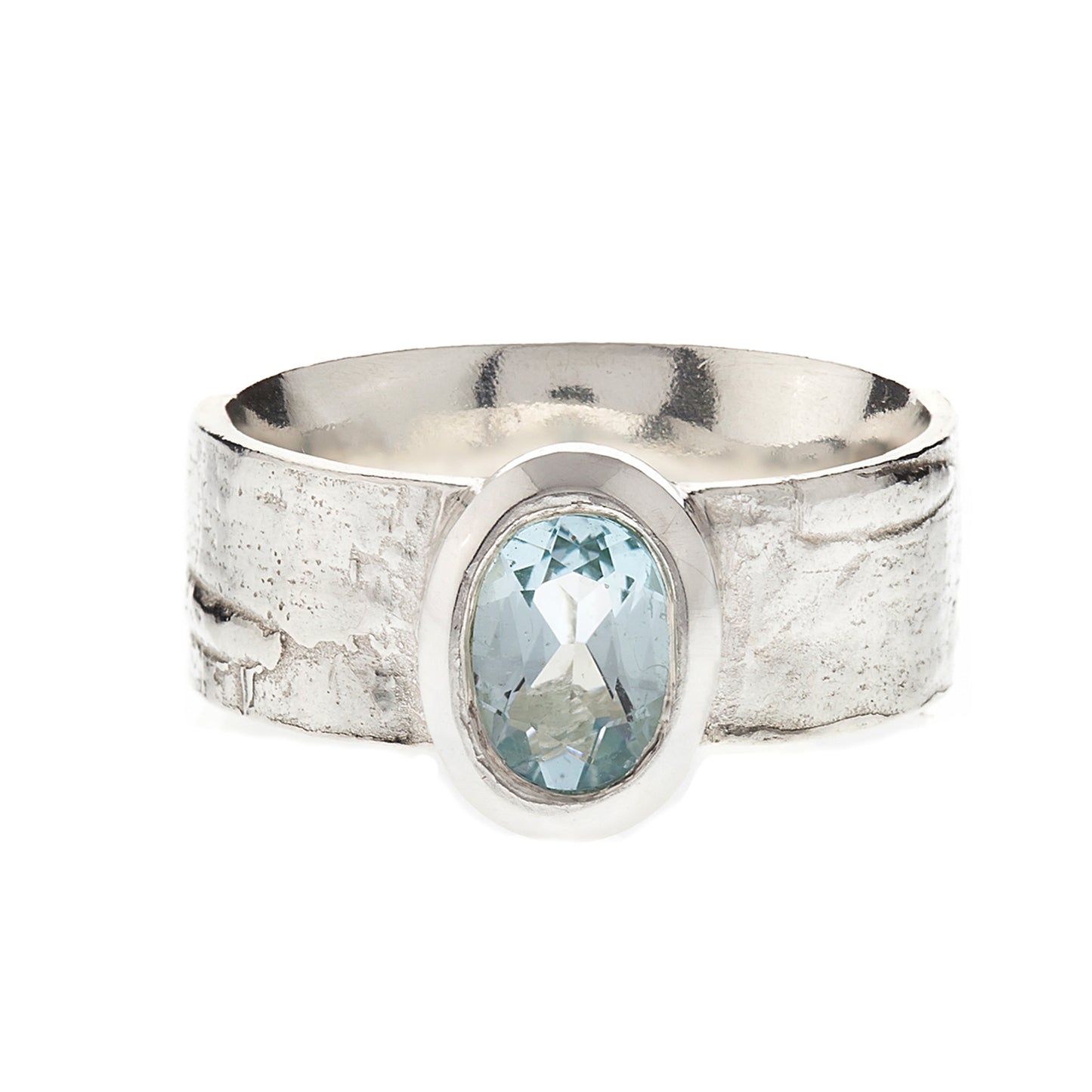 Silver Birch and Aquamarine