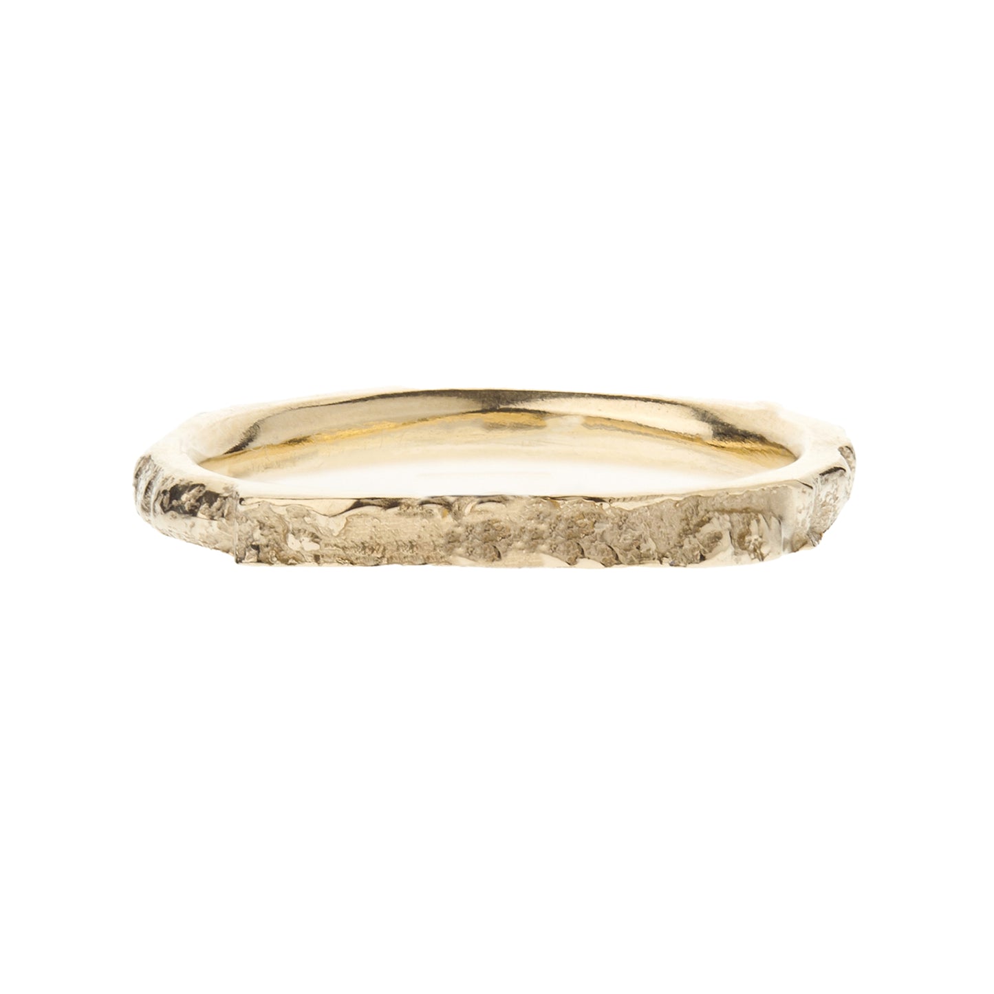 9ct Gold Skinny Hawthorn Ring