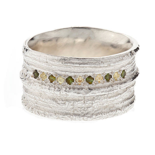 Wide Oak Autumn Leaves