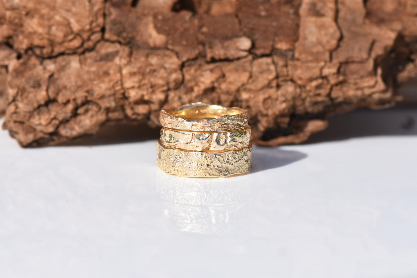 6mm Beech band - 9ct yellow gold