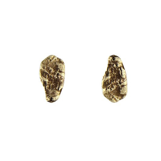 Nugget Studs in 9ct Gold