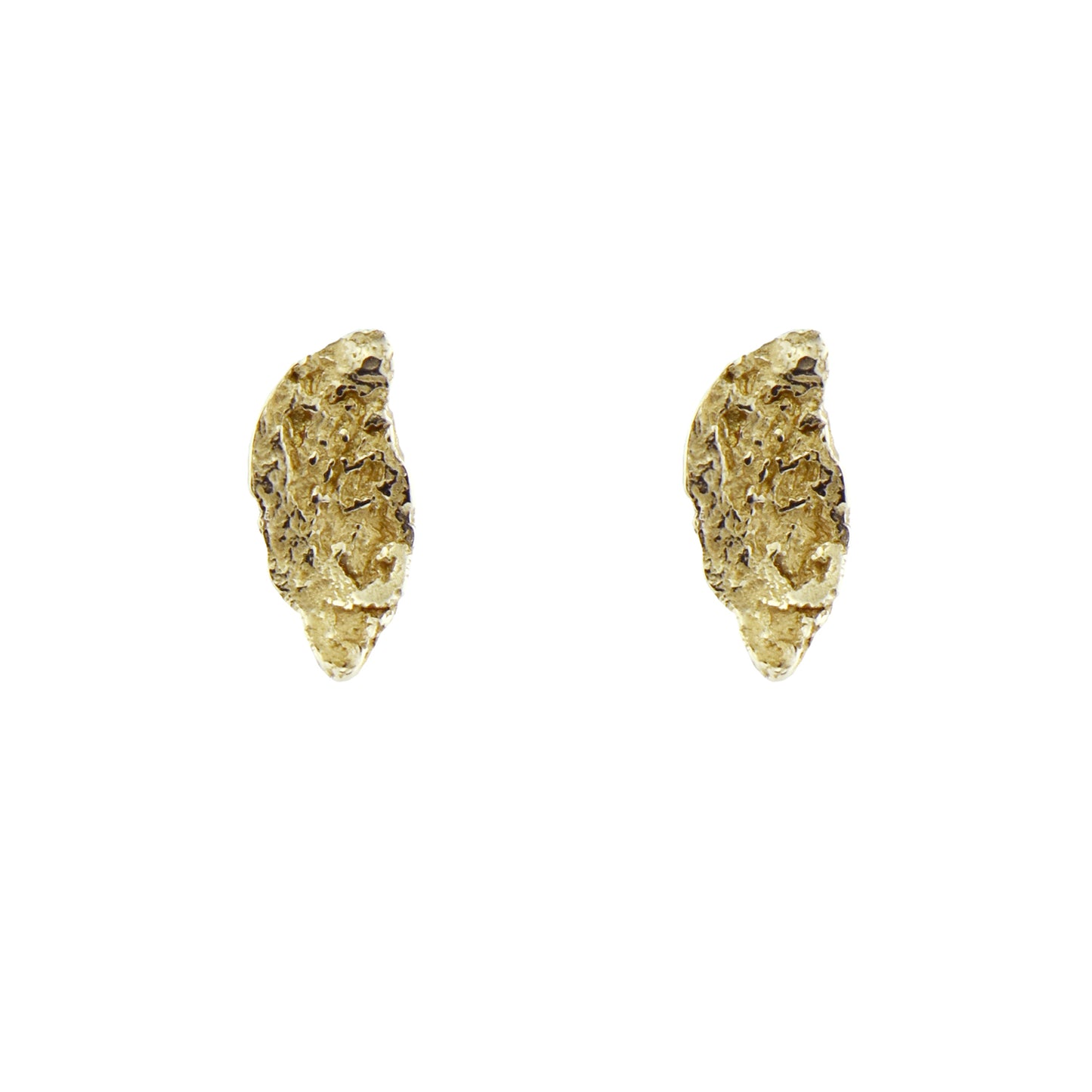 London Plane Wisp Studs in 9ct Gold